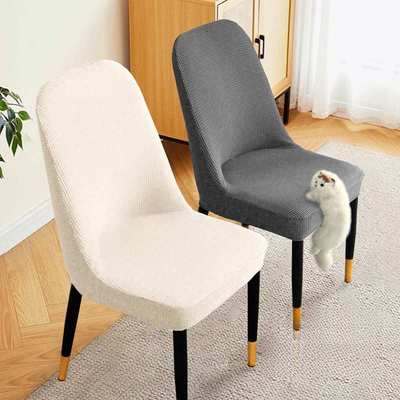 弧形椅子套罩2024新款万能四季通用全包防猫抓餐椅套罩凳子保护套