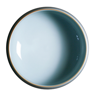 问心堂文房四宝陶瓷笔洗问心堂金丝笔洗大号青瓷青釉景德镇瓷陶瓷器国画润笔专用水呈水盂墨汁书法用品摆件