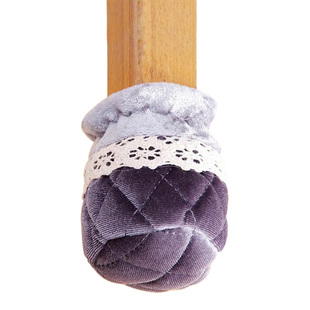 加厚布艺椅子脚套保护套静音耐磨餐桌椅腿套欧式凳子脚套防滑脚垫