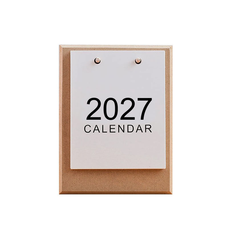 2026家用创意摆件小日历文艺简约考研ins风小清新计划本台历