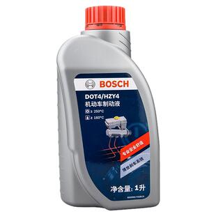 博世刹车油DOT4全合成制动液刹车液离合器油摩托车电瓶车通用型1L