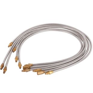 φ46不锈钢波纹管套油管M8*1数控机床润滑油泵接头弹簧护套导轨车