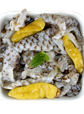泡椒鱼皮开袋即食大袋野山椒味