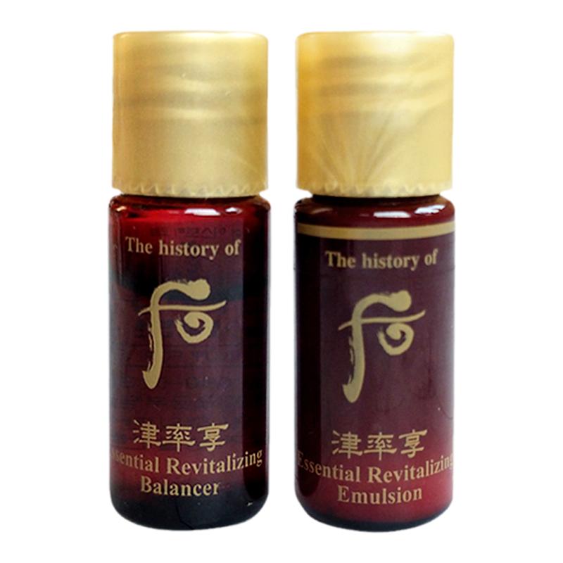 韩国WHOO后津率享水乳小样干皮沙漠皮救星滋养保湿水润紧致试用装