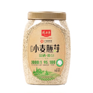 精力沛官方小麦胚芽早餐麦片含硒加卵磷脂无添加蔗糖即食冲饮968g