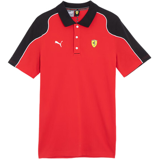 Puma/彪马正品 FERRARI 男士柔软透气运动POLO衫538169-02