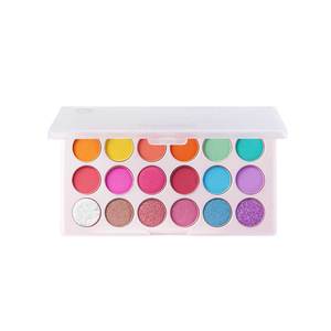 卡梅拉18色儿童眼影盘彩色多色舞台妆小金盾六一儿童演出化妆专用