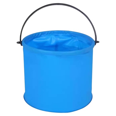 可折叠水桶儿童手提打水桶户外赶海捞鱼钓鱼桶沙滩玩具画画洗笔桶