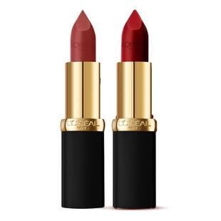 欧莱雅黑管666开挂红615细管正红显白口红滋润唇膏哑光生日礼物女