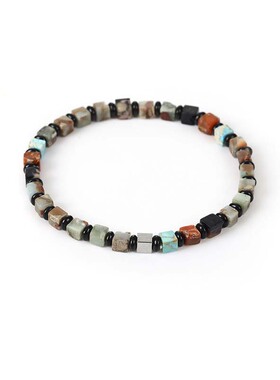 天然石情侣饰品疯狂玛瑙原创设计