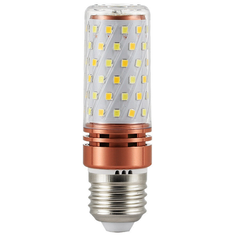 led灯泡节能灯E14小螺口E27玉米灯家用照明超亮吊灯螺纹三色变光