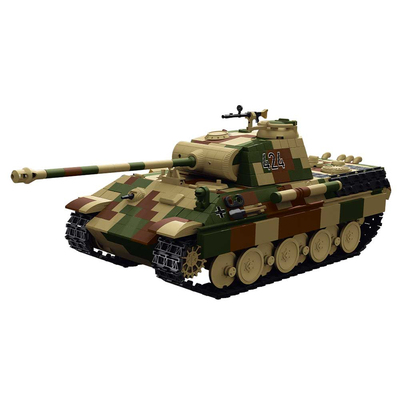 【TK2积木新品】豹式坦克福虎坦克拼装积木模型二战防磁装甲坦克