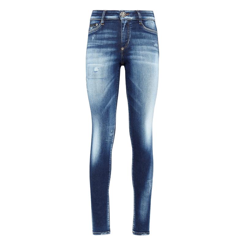 PHILIPP PLEIN 女士紧身牛仔裤