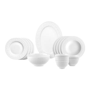 德国villeroyboch唯宝赛琳妮欧式浮雕中式陶瓷米饭碗中餐碗