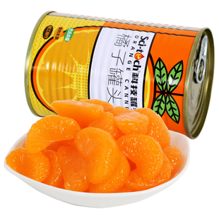 科技黄桃罐头橘子罐头什锦水果罐头425克*5罐 混合组合装水果罐头