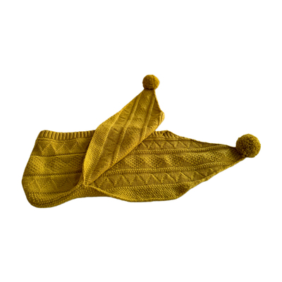 格小梵 · 巴拉克拉法帽子围巾一体保暖针织帽女冬护耳保暖毛线帽