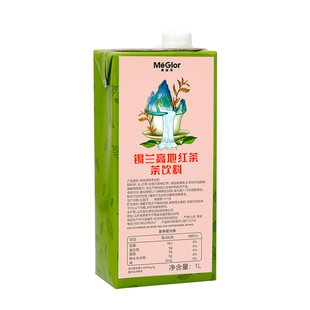 惠尚饮美滋乐锡兰高地红茶茶饮料1L翠妍茉莉茶金萱乌龙茶浓缩原液