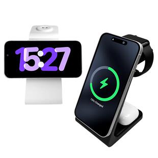 MagSafe三合一无线充电器Qi2适用苹果17ProMax磁吸iPhone16手机iWatchS9手表底座airpods3耳机applewatch支架