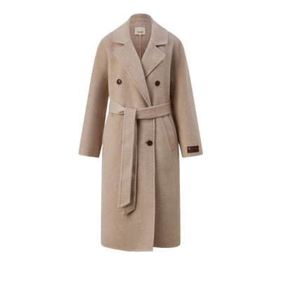 ELAND绵羊毛+耗牛绒毛呢外套