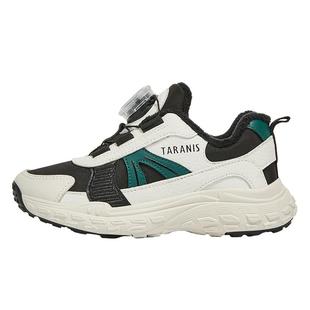 泰兰尼斯童鞋冬季儿童时尚运动鞋跑步鞋男童加绒慢跑鞋保暖篮球鞋