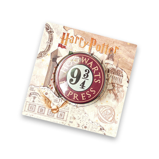 哈利波特霍格沃茨入学通知书站台车票立体生日贺卡吧唧送朋友礼物