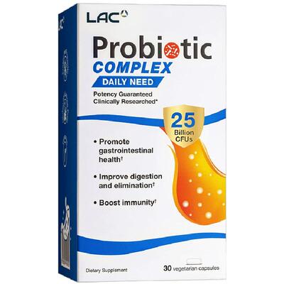 LAC/利维喜益生菌胶囊250亿30粒