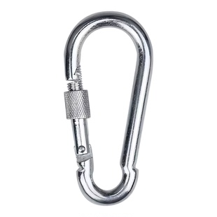不锈钢弹簧扣登山锁扣安全保险扣钥匙葫芦链条绳扣环狗链卡扣绳环