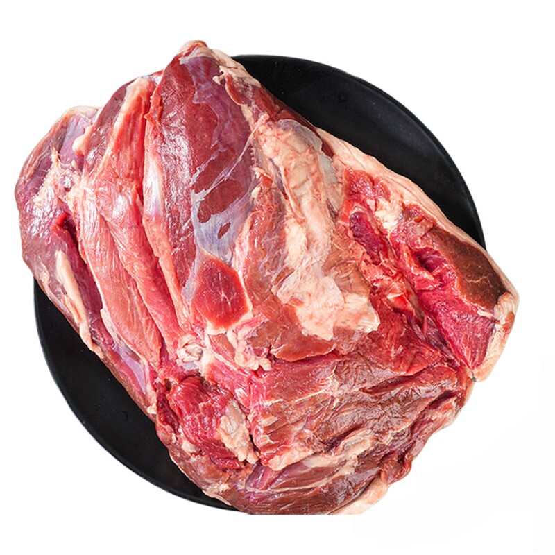 玉羊右玉羊去骨带皮后腿肉草饲散养羊肉山西特产新鲜滑嫩炖煮羊肉