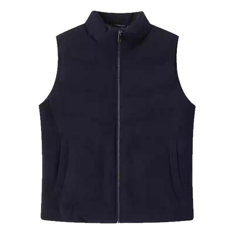 [明星款]梦特娇白鸭羽绒服马甲男