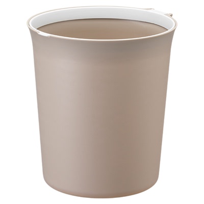 【2025新款】茶花无盖压圈垃圾桶