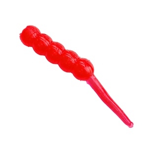 动态软珠蛆虫浮水假饵仿真路滑球球逗钓鲫鱼鲤鱼蚯蚓红虫腥味软饵