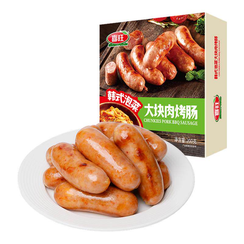 喜旺韩式泡菜大块肉烤肠
