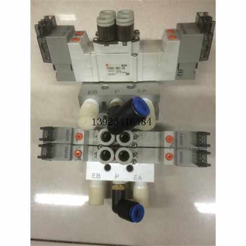 议价SMC 电磁阀SY3420-5MU-C6  2端口 含铝合金基座及SY3000固定