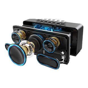 DOSS 1833蓝牙音箱HIFI立体声3D环绕高音质大音量家庭重低音音响