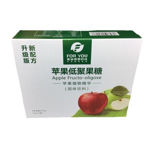 富迪苹果肽小分子肽苹果低聚果糖固体饮料(8g*15袋) 一盒促销价