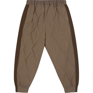 江南布衣童装秋冬羽绒保暖长裤休闲卫裤宽松男女童儿童jnbybyjnby