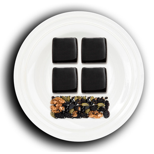 朴食有方五谷五黑糕杂粮高钙小黑糕传统糕点孕妇零食营养休闲食品