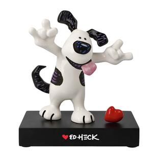 德国Goebel进口可爱治愈陶瓷狗摆件生日礼物新年生肖礼品桌面赫克