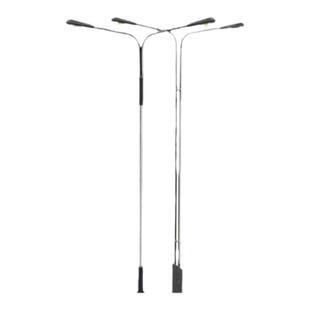 A型发光路灯路灯模型市政道路景观立交桥建筑沙盘材料单臂灯路灯