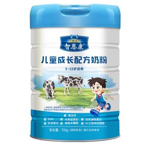 智恩康儿童成长奶粉助力高个子3到15岁高钙牛奶粉正品官方旗舰店