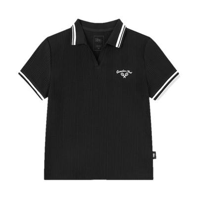 乔丹透气网球短袖polo衫羽毛球服