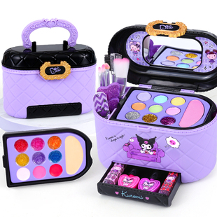 儿童化妆品彩妆套装正品全套无毒女孩可水洗酷玩具盒公主洛米礼物