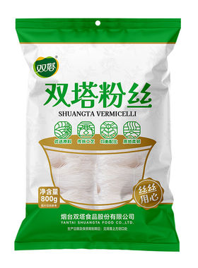 双塔龙口粉丝800g山东特产凉拌