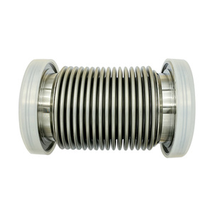 ISO高真空柔性波纹管软接304不锈钢63成型80伸缩100检漏160弹性KF