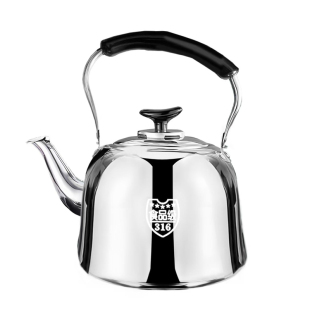 特厚316不锈钢烧水壶大容量鸣音鸣笛水壶明火煤气燃气电磁炉通用