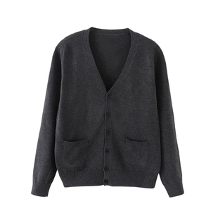 春秋季JK制服毛衣学生日系学院风针织开衫校供长袖百搭外套薄款女