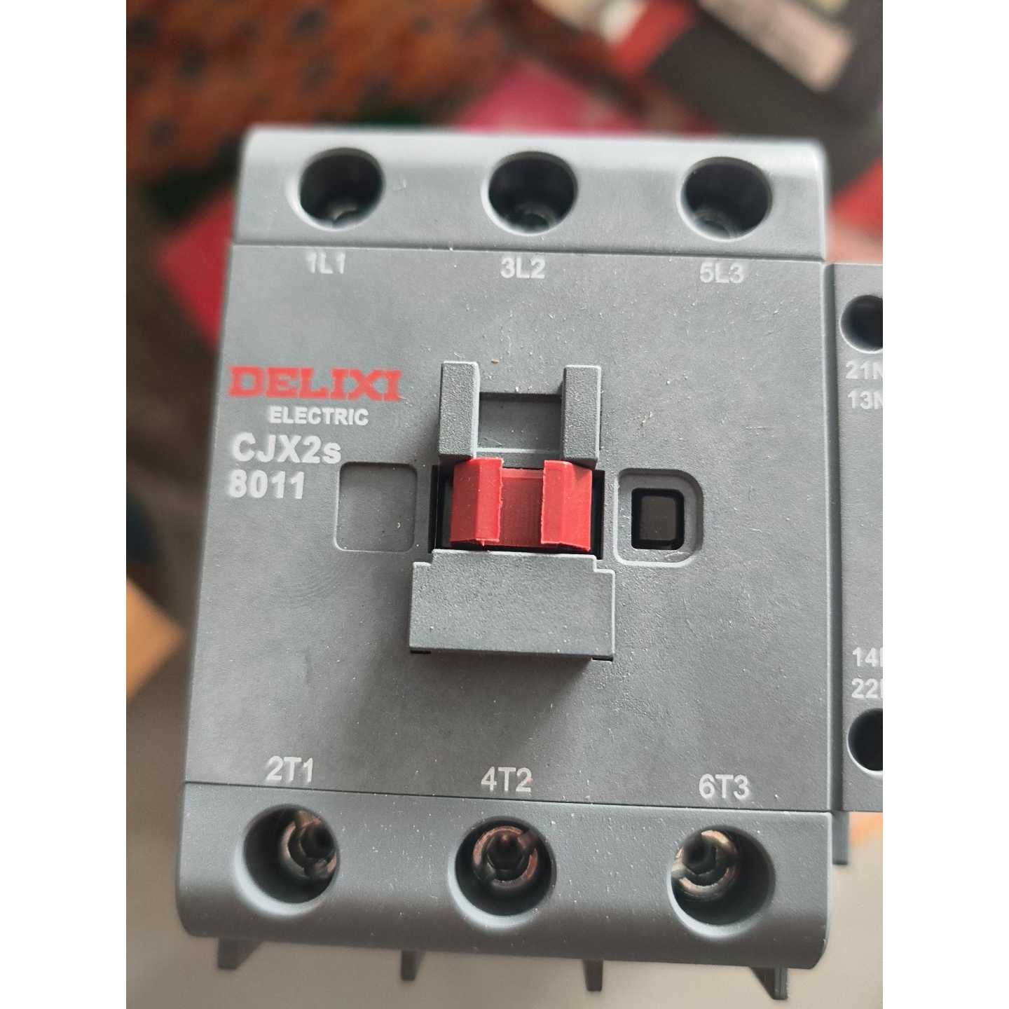 下单前咨询德力西CJX2s-8011交流接触器，三相80A，线圈36V