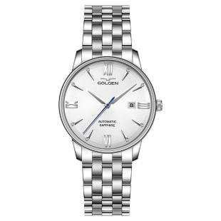 【新年礼物】古尊机械表男士精睿系列自动机械机芯手表商务腕表