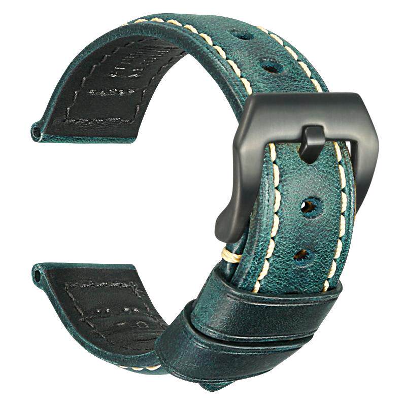 沛纳海Panerai手表配件男 表带真皮适用原装原厂22mm24mm牛皮表带