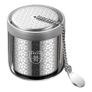 316不锈钢迷你小茶仓泡茶过滤器茶水分离器茶隔茶叶滤茶器茶漏器